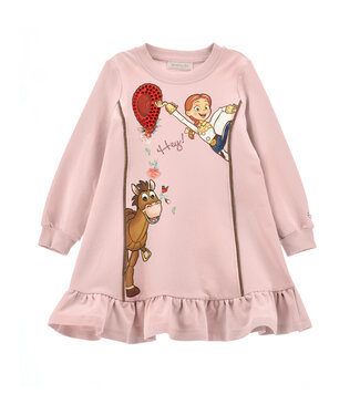 Monnalisa SPORTY DRESS FELPA (NON G 19H901_8006_094F