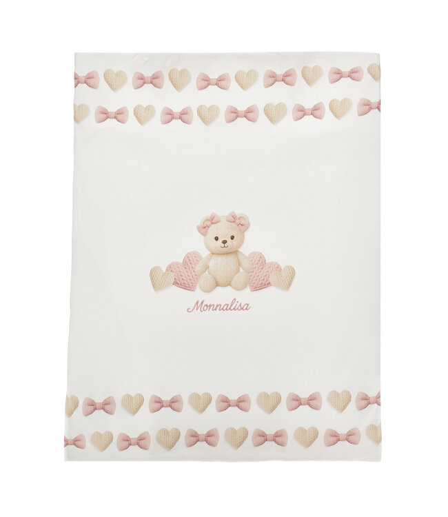 Monnalisa COPERTINA TEDDY INTERLOCK 35H002_8001_0191