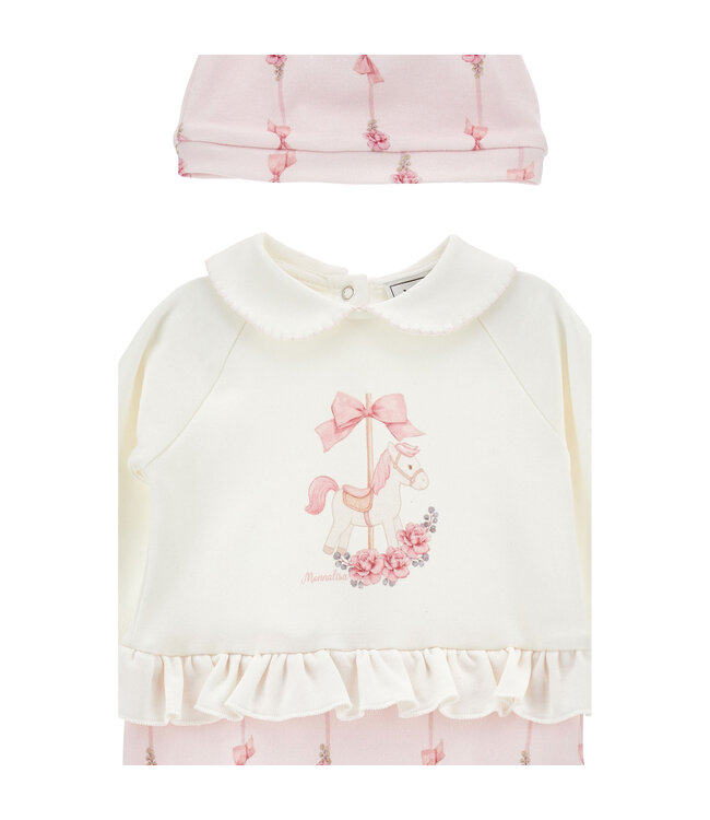 Monnalisa SET TUTINA+CUFFIA INTERLO 35H510_8000_0191