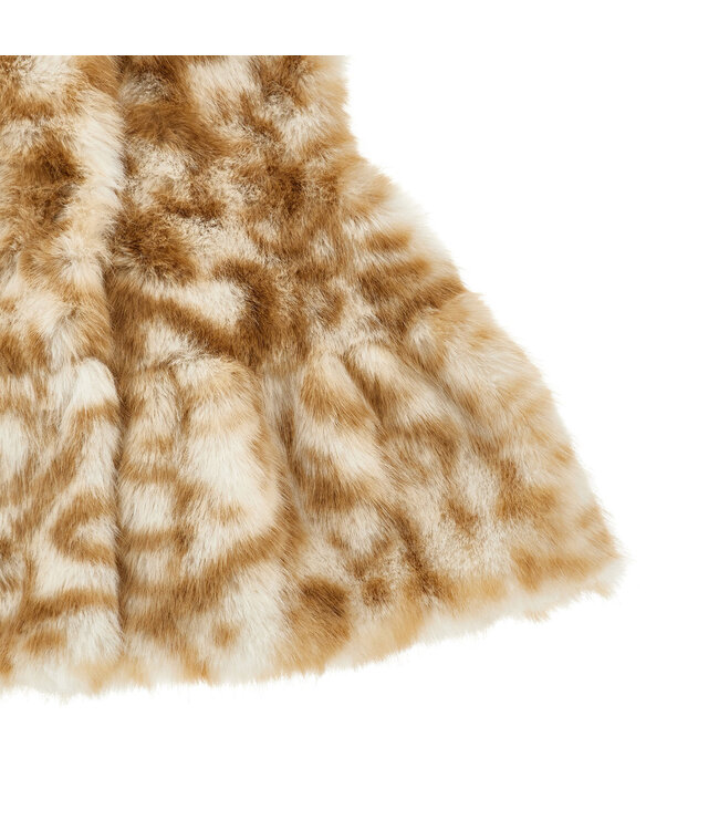 Monnalisa GILET IN PELLICCIA SPOTTE 39H103_8035_0080