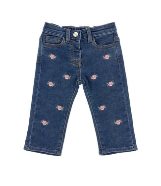 Monnalisa JEANS RICAMO ALL OVER DEN 39H401_8042_0055