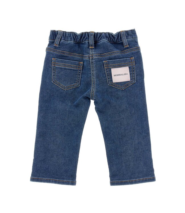 Monnalisa JEANS RICAMO ALL OVER DEN 39H401_8042_0055