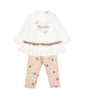 Monnalisa COMPLETO MAXI T-SHIRT E L 39H500_8002_0180