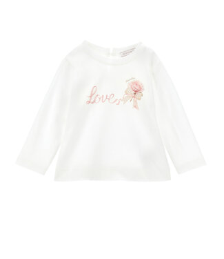 Monnalisa T- SHIRT M/L LOVE JERSEY 39H604_8002_0001