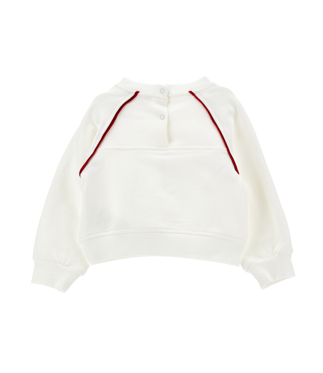 Monnalisa CROW NECK FELPA +  JOGGER 39H615_8030_0143