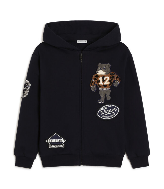 Dolce & Gabbana Hooded Cardigan L4JWNX_G7P8E_B6712