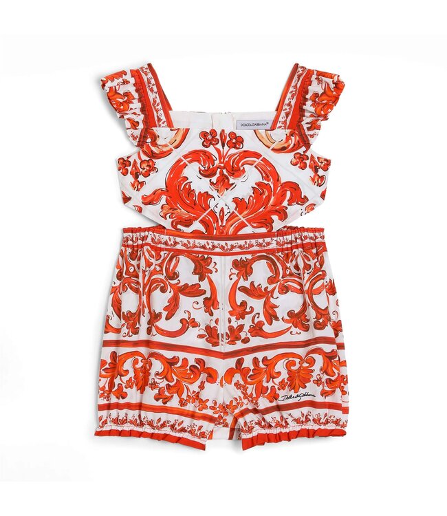 Dolce & Gabbana Short Sleeves Romper L22O10_G7P4N_IO5DQ