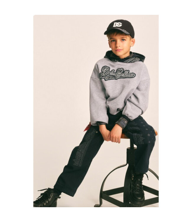 Dolce & Gabbana Hooded Sweatshirt L4JWNV_G7P6L_S9000