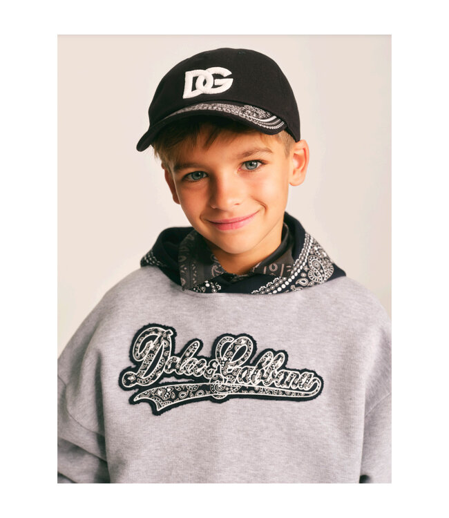 Dolce & Gabbana Hooded Sweatshirt L4JWNV_G7P6L_S9000