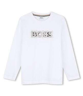 BOSS T-SHIRT LANGE MOUWEN J53417/10P