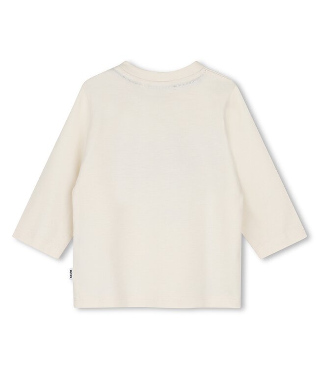 BOSS T-SHIRT LANGE MOUWEN J53503/120