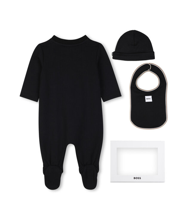 BOSS PYJAMA+SLABBETJE+MUTS J53292/09B