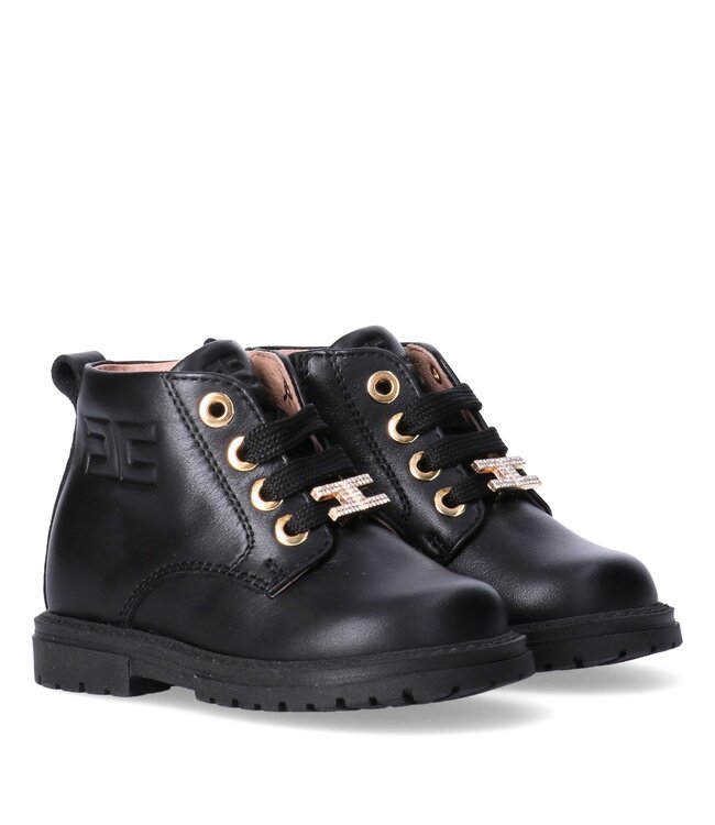 LACE-UP BOOTIE BLACK F1A5-E0688-1251999-