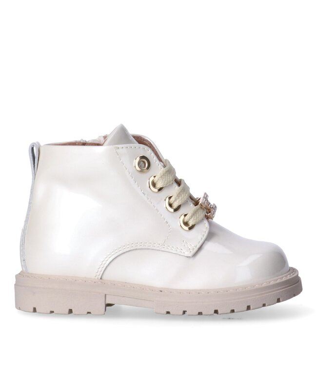 LACE-UP BOOTIE MILK F1A5-E0690-0286138-