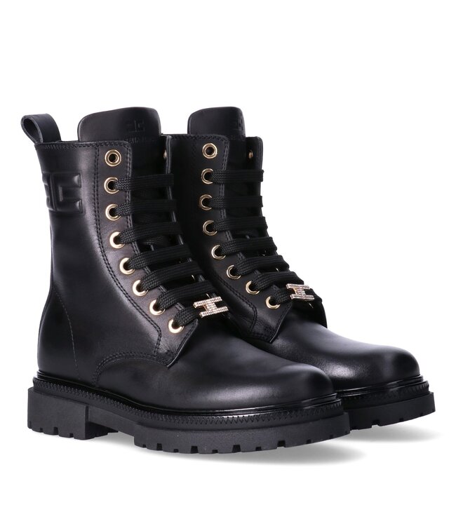 LACE-UP BOOTIE BLACK F4A5-E0703-1251999-