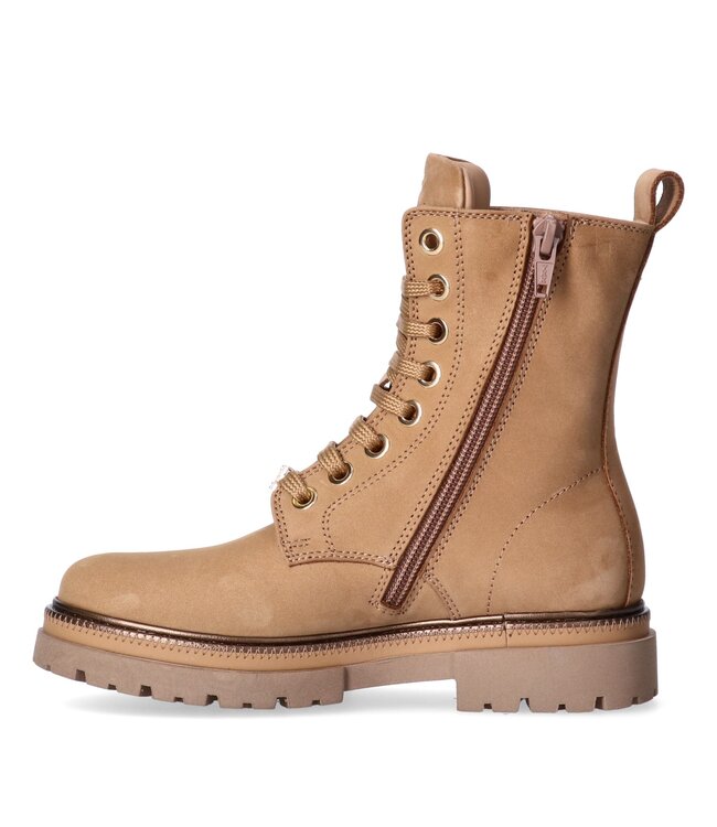 LACE-UP BOOTIE CAMEL F4A5-E0705-0124C031