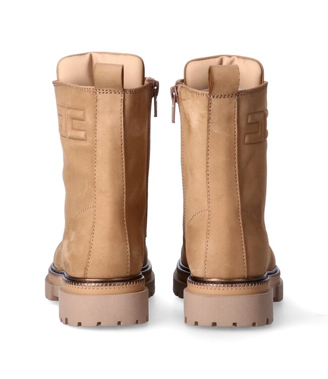 LACE-UP BOOTIE CAMEL F4A5-E0705-0124C031