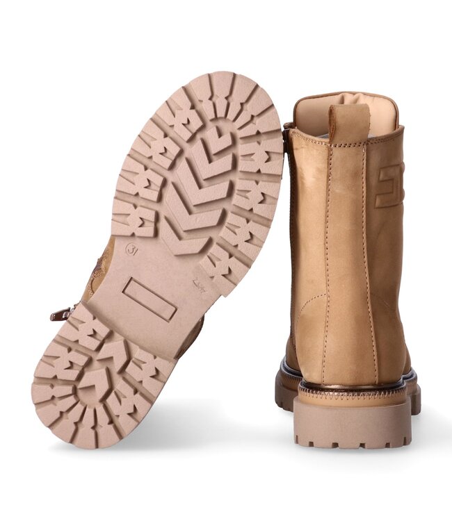 LACE-UP BOOTIE CAMEL F4A5-E0705-0124C031
