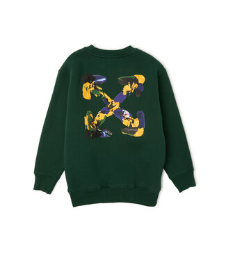 Off White ARROW ACRYLIC CREWNECK 44BBA001F26F007