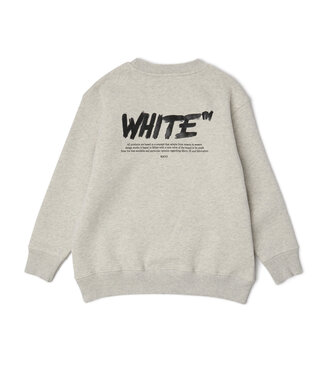 Off White ARROW TAPE CREWNECK 44BBA001F26F00B