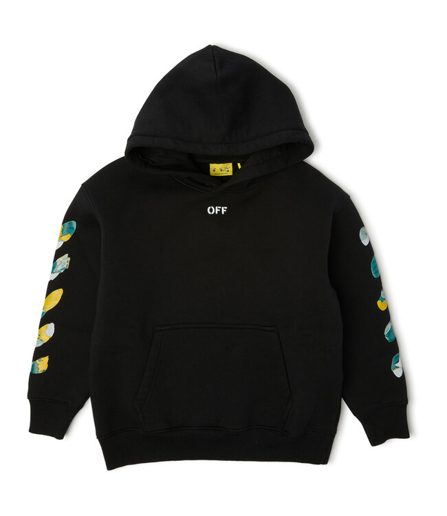 Off White DIAG ACRYLIC HOODIE 44BBB001F26F003