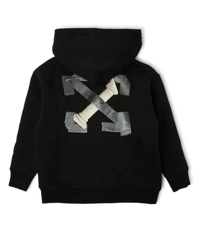 Off White ARROW TAPE HOODIE ZIP UP 44BBE001F26F001