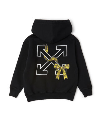 Off White ARROW INDUSTRIAL TAPE HOODIE 44GBB002F26F008