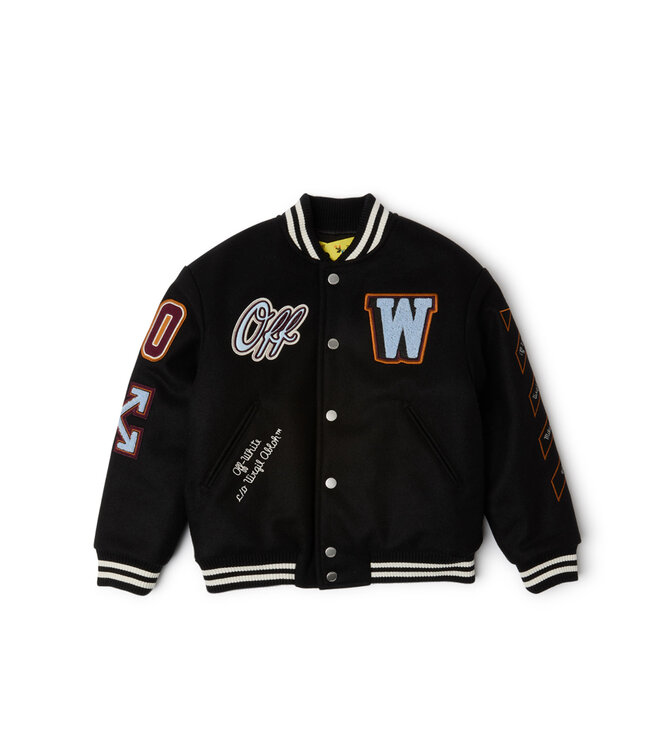 Off White OFF W PATCH VARSITY 44GEH001F26F001