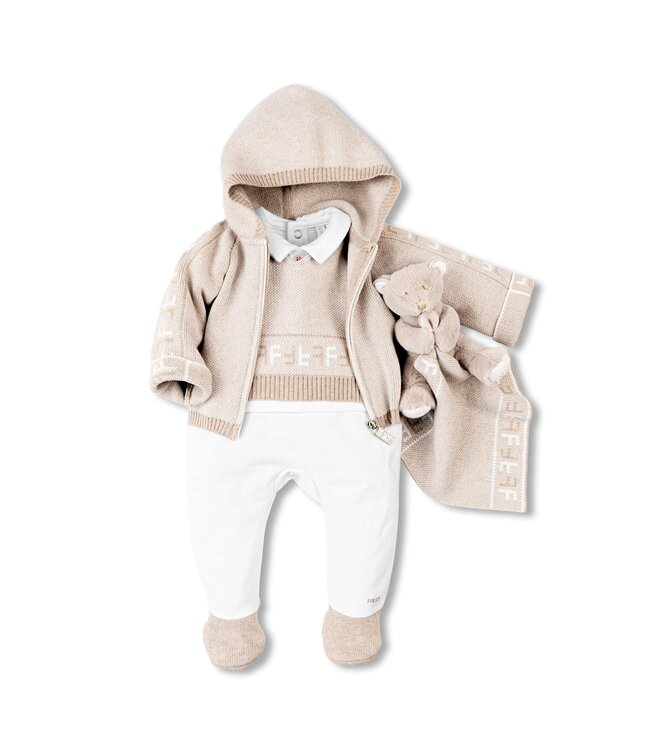 First Knitted sweat romper First Signature 6323120_0135