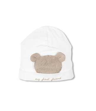 First bonnet teddy bear backside fur One collection 9915020_0135