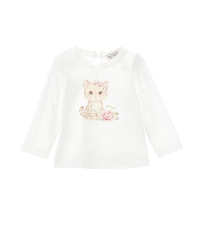 Monnalisa T-SHIRT ST.LEOPARDINO JER 39H601_8002_0001