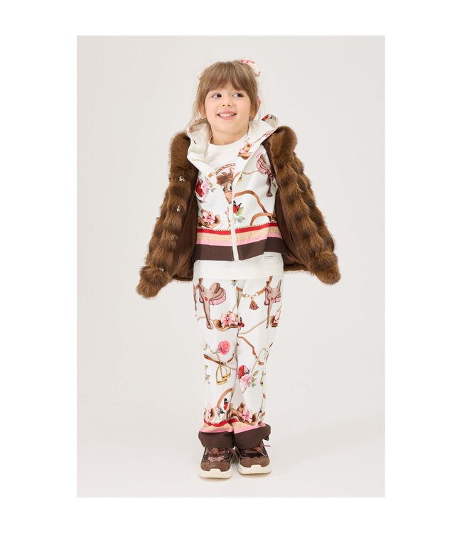Monnalisa FELPA APERTA FELPA ST.ROM + JAZZ FELPA 19H800_8005_029F