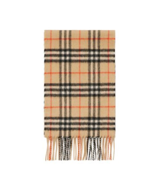 Burberry C:VTG CHK CASH SCARF:137144:B9368