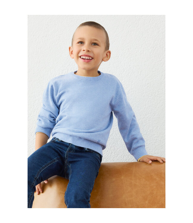 Mayoral Basic cotton jumper w/round 323_017