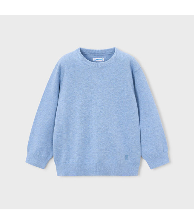 Mayoral Basic cotton jumper w/round 323_017