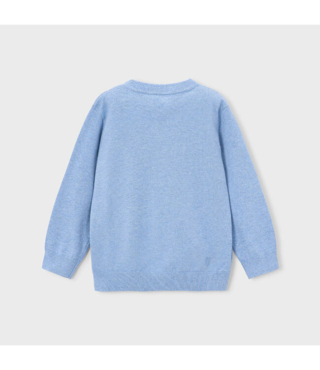 Mayoral Basic cotton jumper w/round 323_017