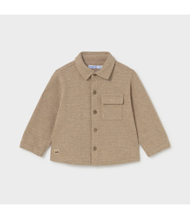 Mayoral Comfort-knit overshirt 2106_042