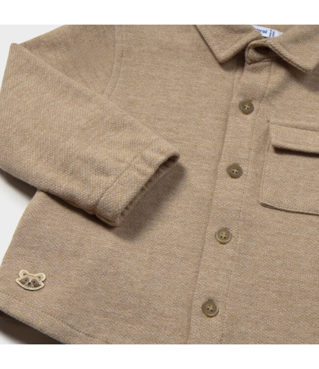 Mayoral Comfort-knit overshirt 2106_042
