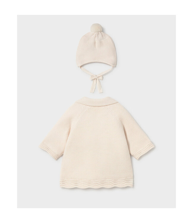 Mayoral Knit coat with Hood 2403_086