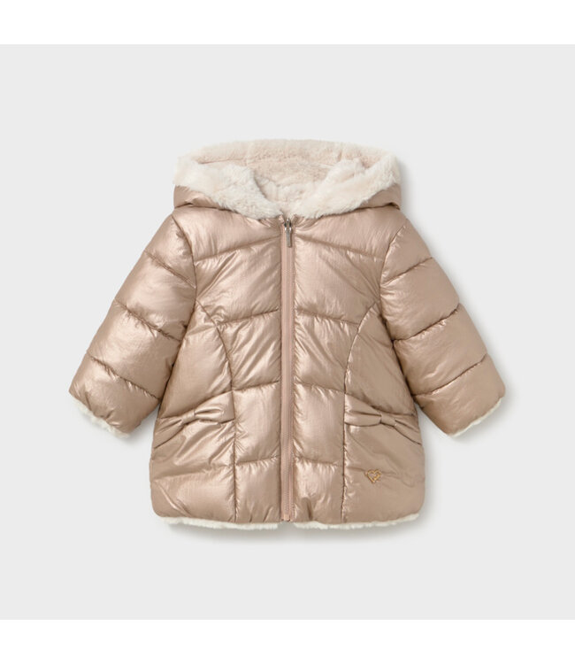 Mayoral Reversible faux fur jacket 2439_092