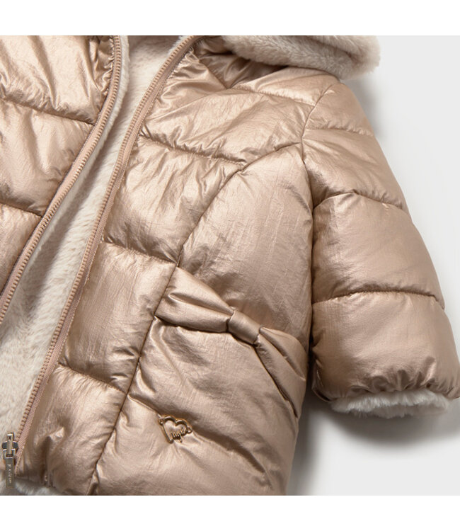 Mayoral Reversible faux fur jacket 2439_092