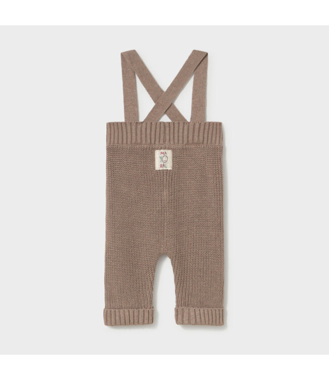 Mayoral knit suspenders pants 2528_017
