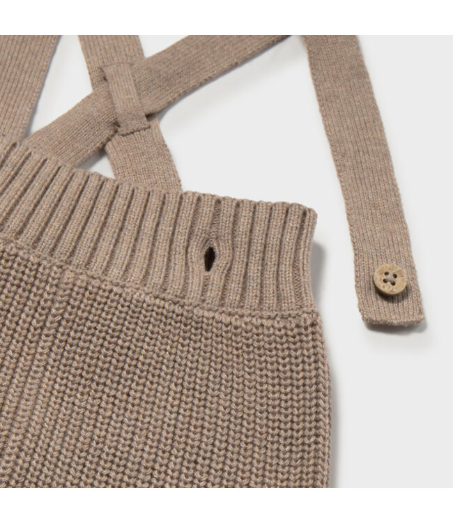 Mayoral knit suspenders pants 2528_017