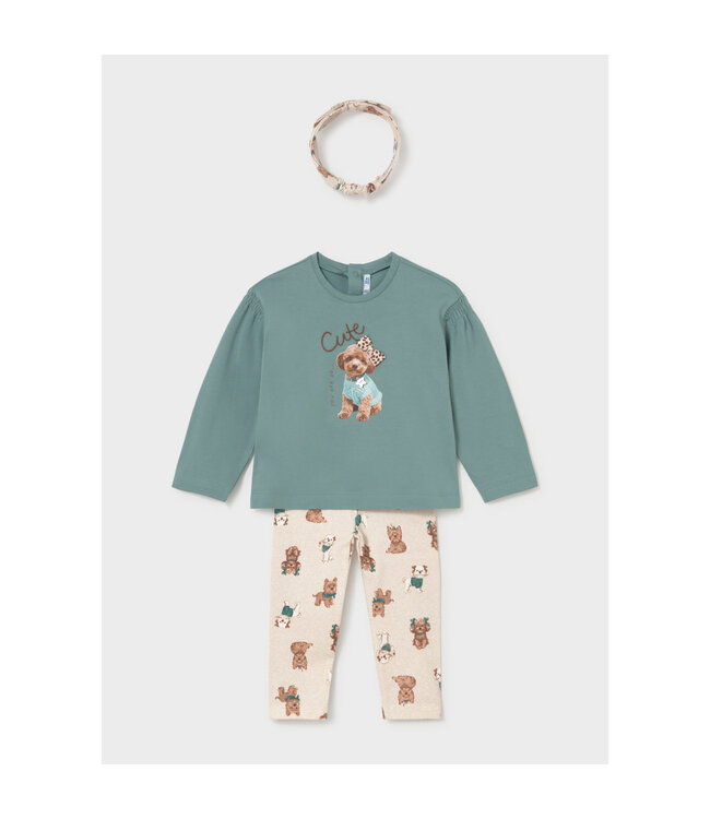 Mayoral Leggings and headband set 2780_068