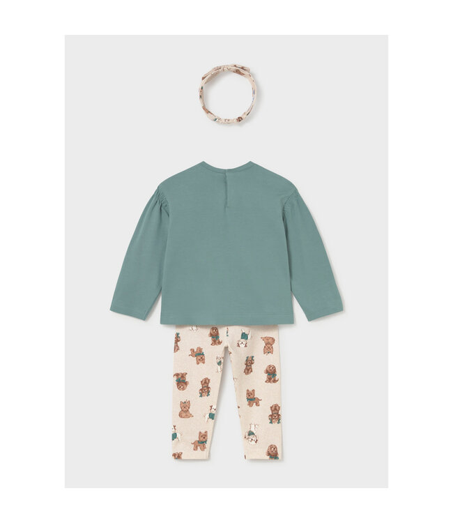 Mayoral Leggings and headband set 2780_068