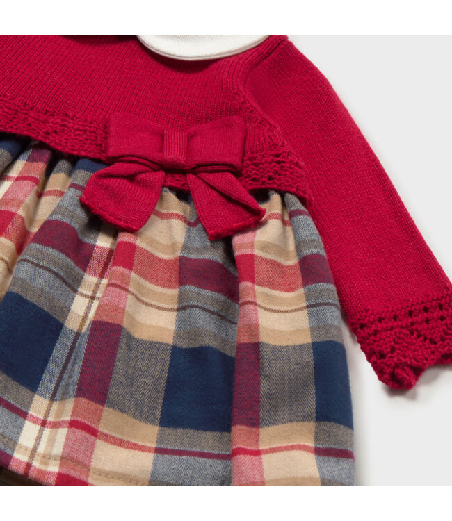 Mayoral Combined Knit dress 2801_011