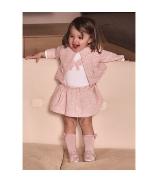 Mayoral Tweed-knit skirt set 2954_029