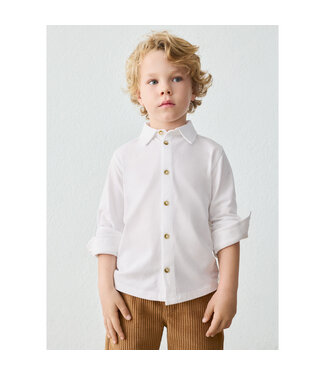 Mayoral Long-sleeve pique knit shirt 4145_091