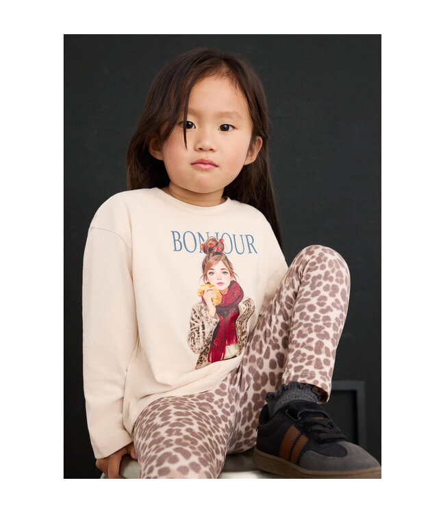 Mayoral Printed knit leggings set 4734_075