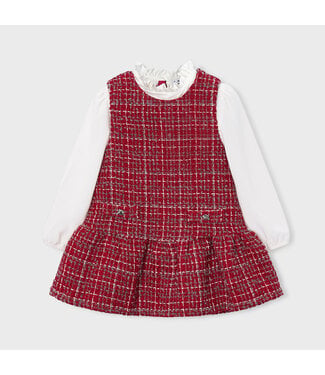 Mayoral Combined pinafore dress 4929_038